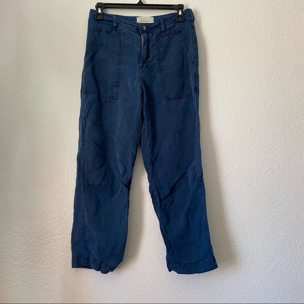 Anthropology blue pants size 25